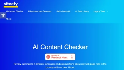 Siteefy content checker